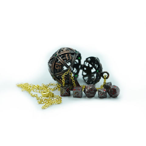 Mini DND Dice Set Custom Polyhedral Dnd