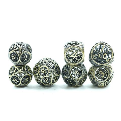 Hot Selling 7 Piece Brass Polyhedral Hollow