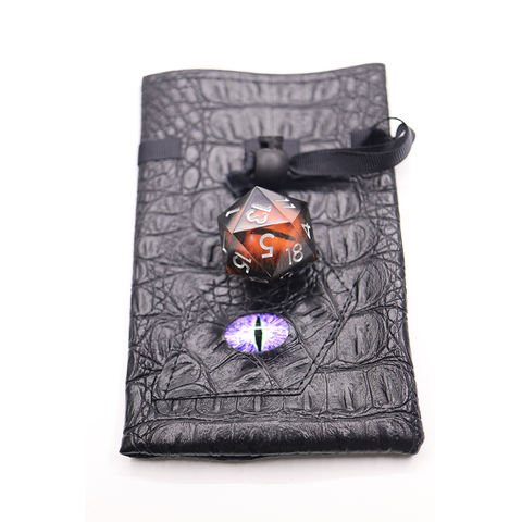 Custom Drawstrings Dice Bag DND RPG Pu