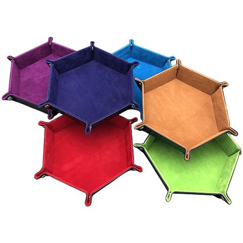 Dungeon and Dragon PU Leather Hexagon Customizable