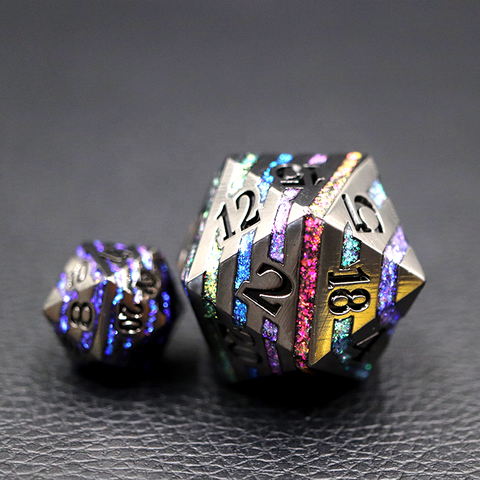 Factory Manufacturer Customized D20 Zinc Alloy Metal