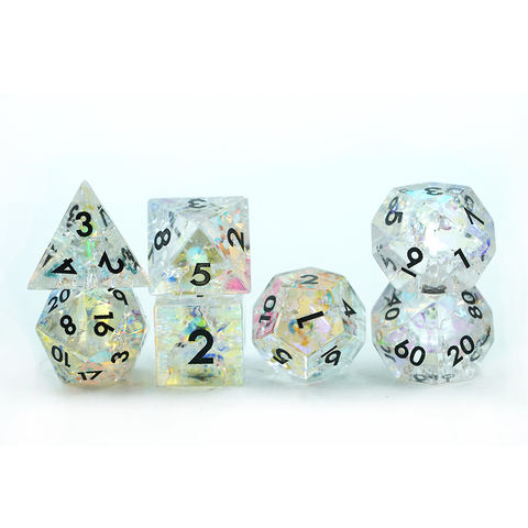 High Quality 16mm Gemstone Cracked Glass Design