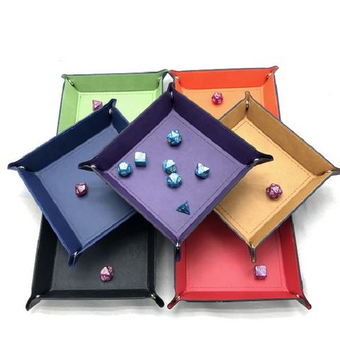 Various Leather Tray for Dnd Dice Set